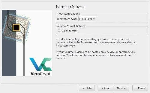 Arahan untuk menyulitkan USB dengan VeraCrypt