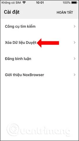 Comment utiliser le navigateur NoxBrowser sur Android, iOS