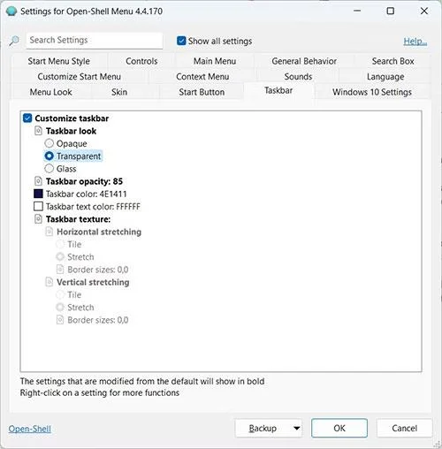 Hoe Open Shell te gebruiken in Windows 11