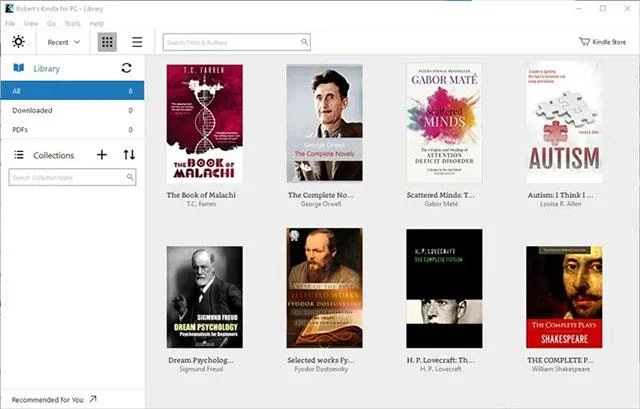 Windows 10 için en iyi 5 e-kitap okuma uygulaması