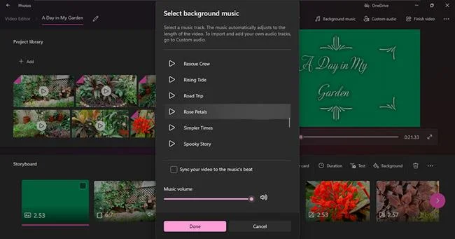 Video's maken met de Foto's-app op Windows 11