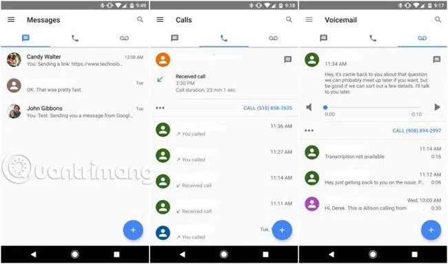 Las 5 mejores aplicaciones de correo de voz visual para Android