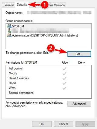 Betulkan ralat "Anda memerlukan kebenaran untuk melakukan tindakan ini" dalam Windows 10, 8.1 dan 7