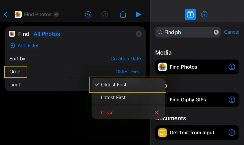 Como excluir rapidamente fotos do iPhone após o envio