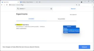 Hoe u de experimentele modus van Windows 11 in Google Chrome inschakelt