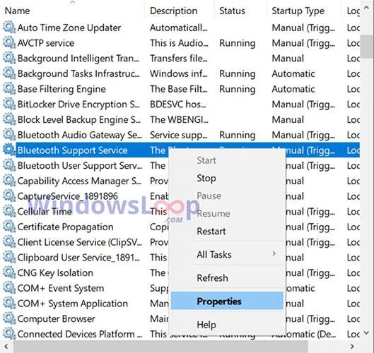 Comment afficher l'icône Bluetooth manquante dans la barre des tâches Windows