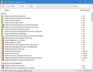 Alat ini akan membantu anda mengawal privasi secara menyeluruh pada Windows 10