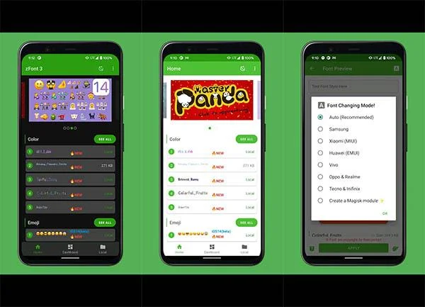 Androidに新しいアイコンセット（絵文字）をインストールする方法