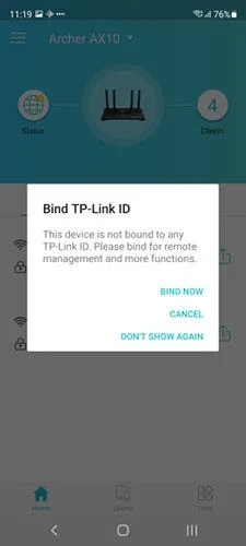 Lier TP-Link ID