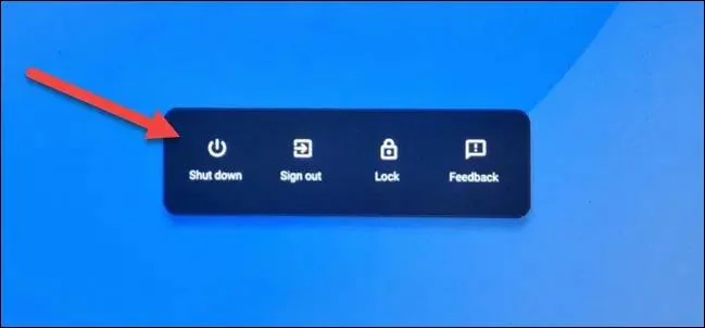 Comment redémarrer le Chromebook