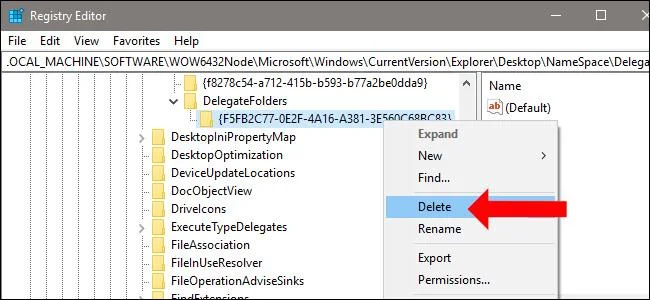 Hoe Windows Explorer te repareren waarbij de schijf tweemaal wordt weergegeven