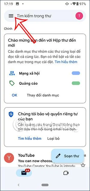 Bagaimana untuk menyesuaikan pemberitahuan Gmail untuk Android