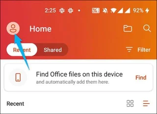 Cómo activar el modo oscuro en Microsoft Office en Android