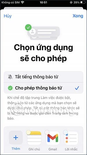 Bagaimana untuk mematikan pemberitahuan aplikasi tertentu dalam mod Fokus iPhone