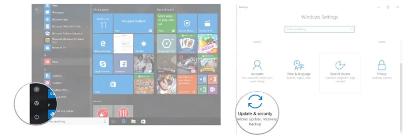 Bagaimana untuk membuat sandaran imej pada komputer Windows 10?