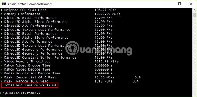 Cara menggunakan Indeks Pengalaman Windows untuk menjaringkan perkakasan pada Windows 10
