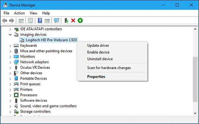 Betulkan ralat webcam tidak berfungsi dalam Windows 10