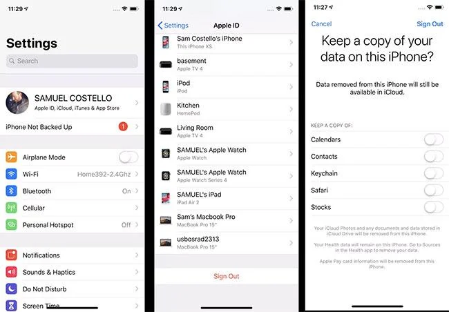 Bagaimana untuk mematikan iCloud pada iPhone