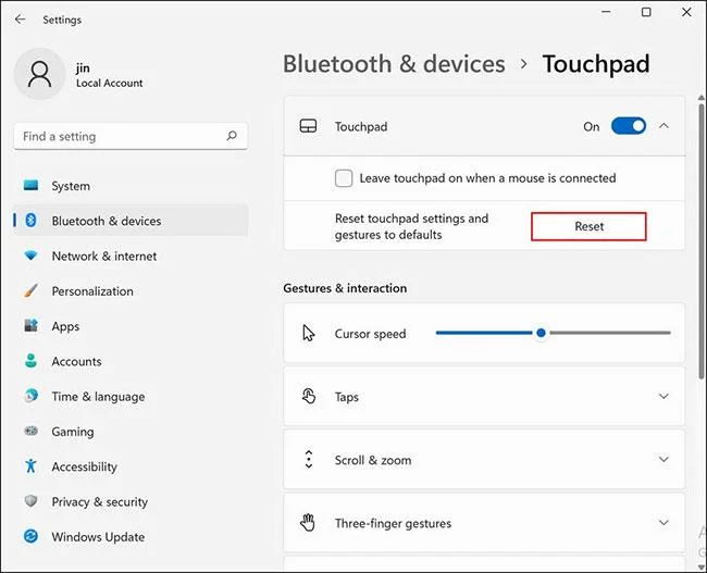 5 manieren om te verhelpen dat Touchpad/Trackpad niet werkt na het updaten naar Windows 11