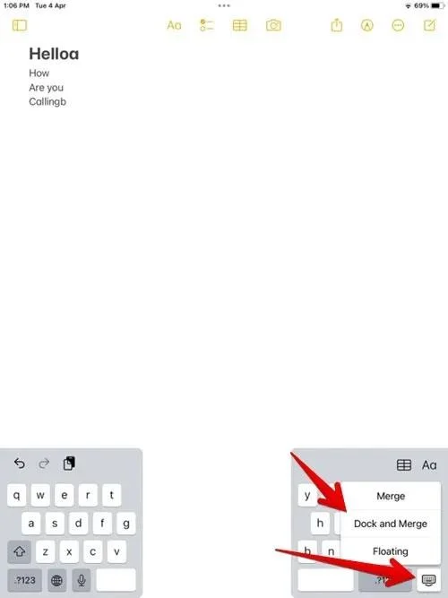 7 cara untuk menjadikan papan kekunci lebih besar pada iPhone dan iPad