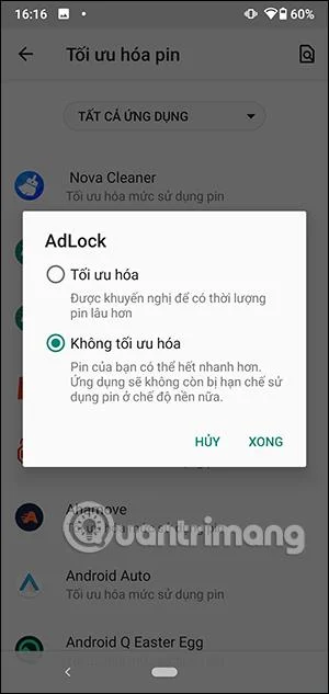 Instrucciones para usar AdLock en teléfonos Android