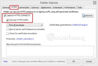 Fiddler を使用してデバッグ用の HTTP/HTTPS セッションを収集する方法