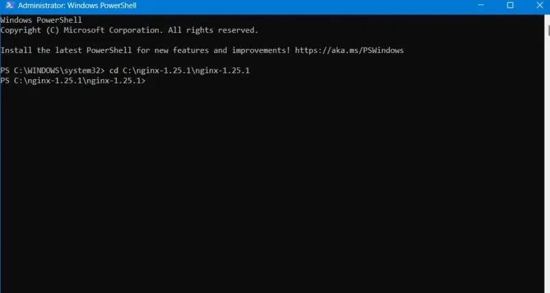Windows'ta Nginx Sunucusu nasıl kurulur ve çalıştırılır