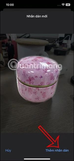 Cara membuat pelekat anda sendiri dalam mesej pada iPhone