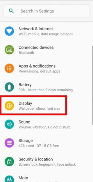 4 icone e tastiera grande per Android più vecchio