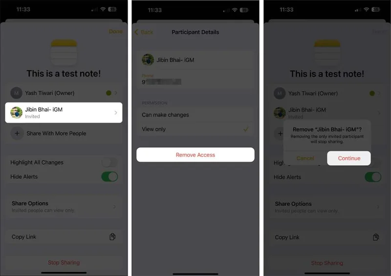 Bagaimana untuk mematikan pemberitahuan nota kongsi pada iPhone