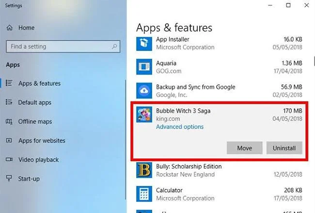 Bagaimana untuk membersihkan dan memulihkan ruang pada pemacu Windows C