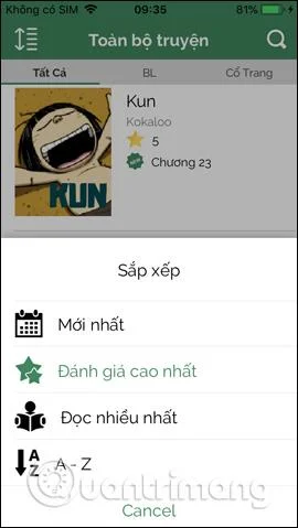Cómo usar Comi para leer cómics en el teléfono