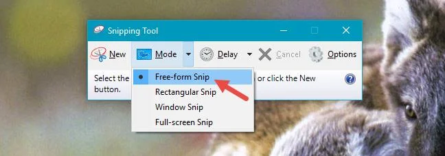 Cara menggunakan Alat Snipping pada Windows 10 sepenuhnya