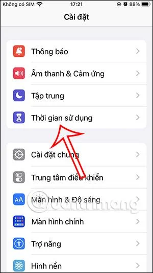 Arahan untuk menyekat orang lain daripada menukar kata laluan iPhone