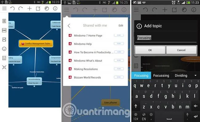 Las 4 mejores aplicaciones de mapas mentales para Android