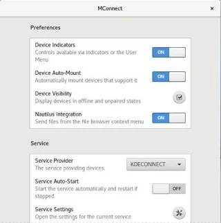 KDE Connect'i GNOME Kabuğu ile entegre etme