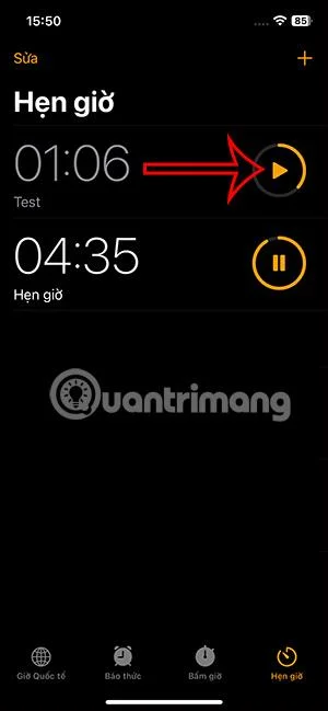 Bagaimana untuk menetapkan berbilang pemasa pada iPhone