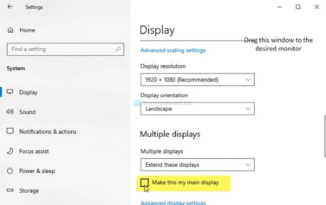 Cara membuka aplikasi pada skrin yang anda suka apabila menggunakan berbilang skrin pada Windows 10