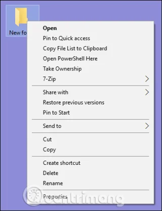 Windows içerik menüsündeki seçenekler nasıl kaldırılır