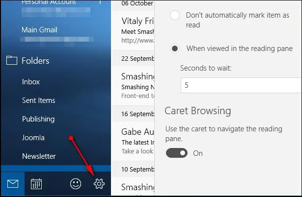 Mail Windows 10'da gönderenin fotoğrafı nasıl gizlenir
