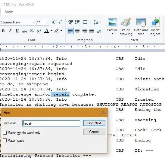 Gunakan arahan scannow SFC untuk membetulkan ralat fail sistem Windows 10