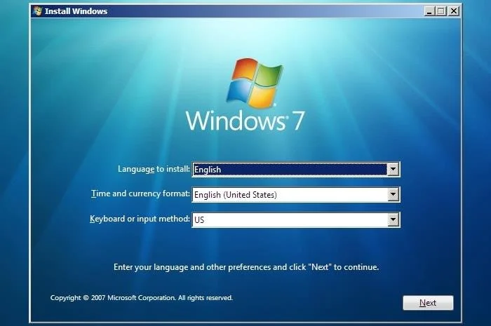 Betulkan BOOTMGR tiada ralat semasa memulakan Windows