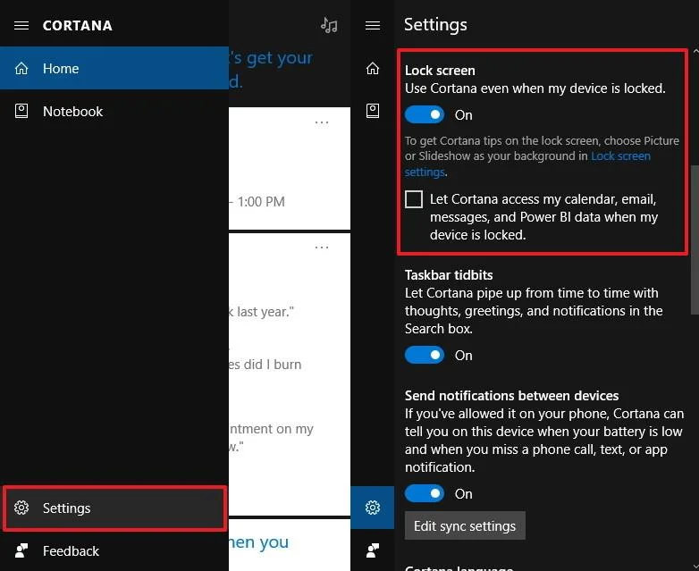 Arahan untuk persediaan optimum untuk Cortana pada Windows 10 (Bahagian 1)