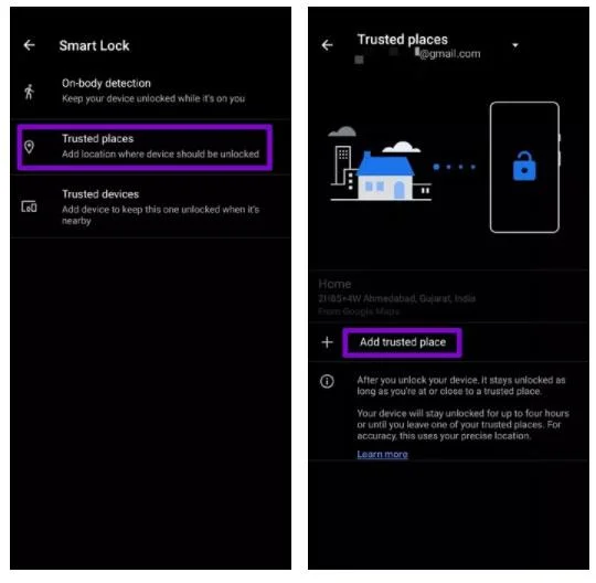 Come attivare/disattivare Smart Lock su Android