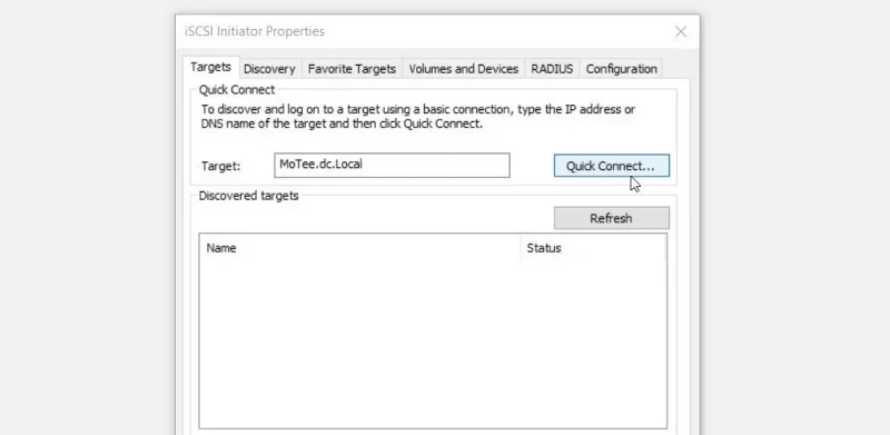 Windows iSCSI Başlatıcı nedir? Bu araca nasıl erişilir?
