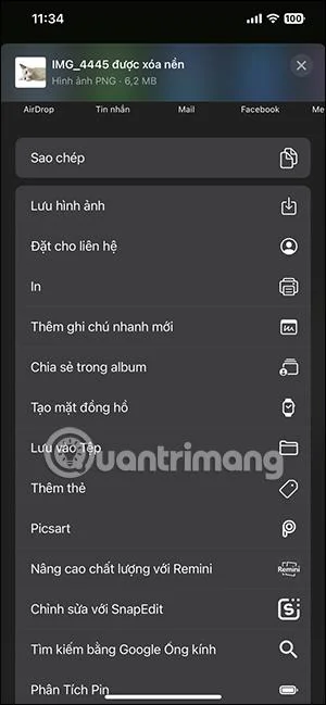 Arahan untuk mengalih keluar latar belakang banyak foto pada iPhone