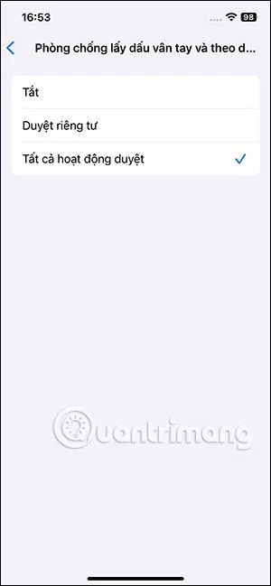 Cara mengalih keluar maklumat penjejakan daripada URL Safari