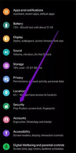 Come attivare/disattivare Smart Lock su Android