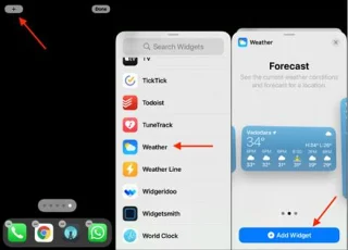 Bagaimana untuk menghalang Tindanan Widget pada iPhone daripada berubah secara automatik