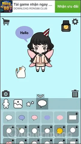 Cara membuat avatar Facebook chibi menggunakan anak patung Unnie